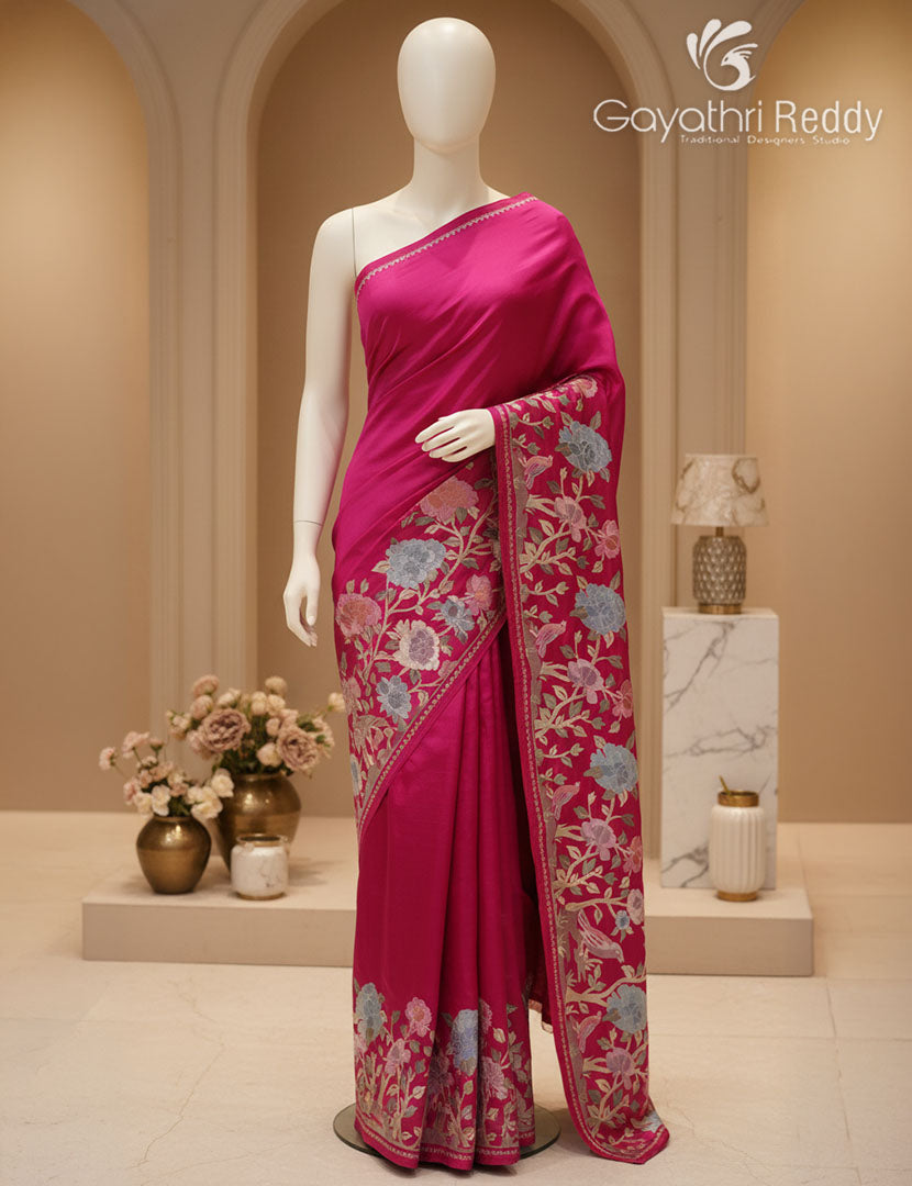 DUPION SILK FANCY SAREE -DSF27