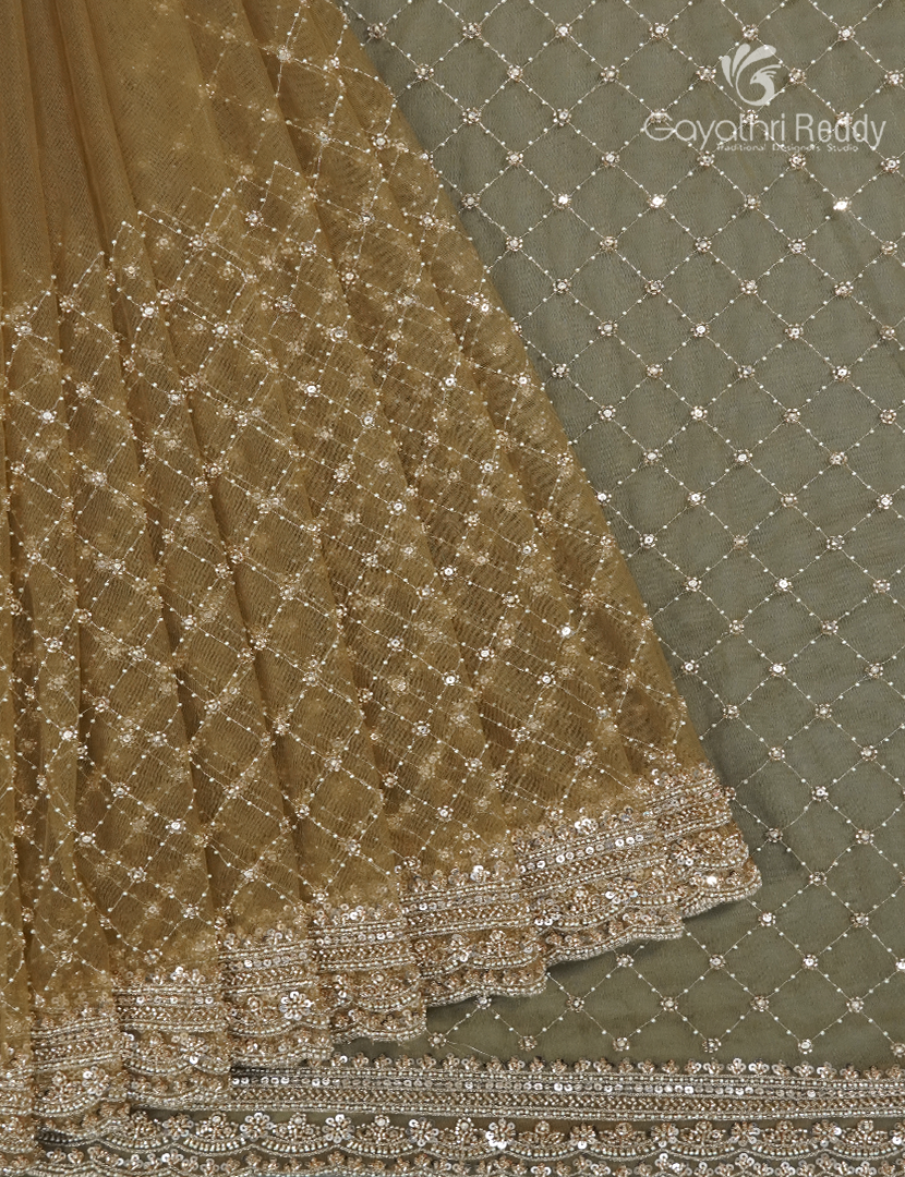 NETTED FANCY SAREE-NF46