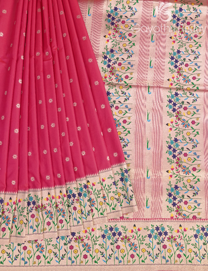 SEMI PAITHANI SAREE-SPS47