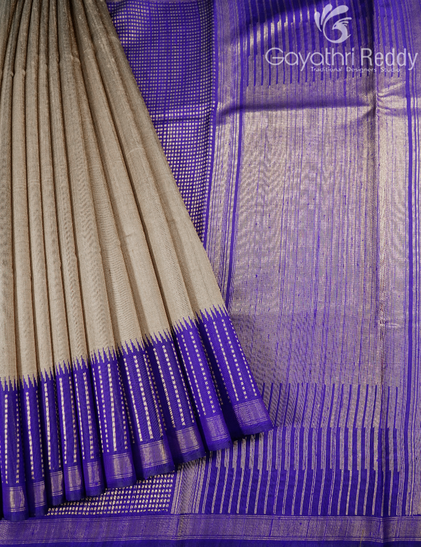 PURE KHADI PATTU SAREE-KHP1420