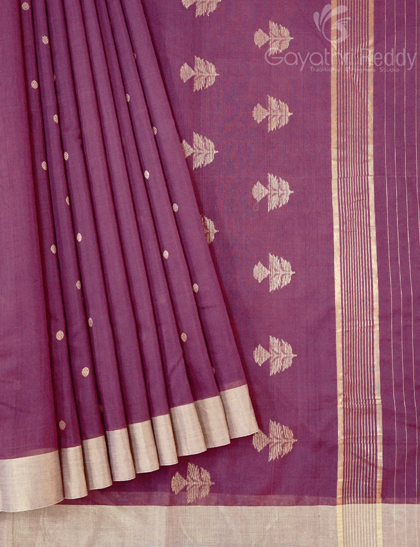 PURE CHANDERI SICO SAREE-PCS672