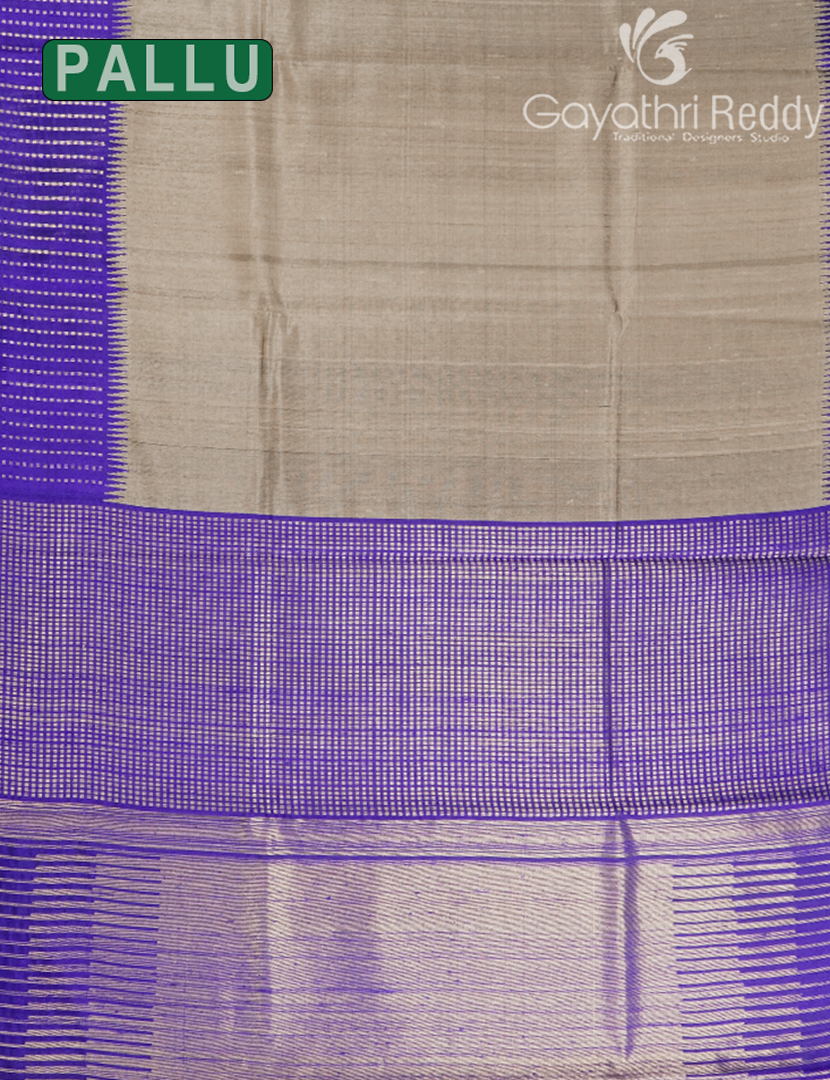 PURE KHADI PATTU SAREE-KHP1420