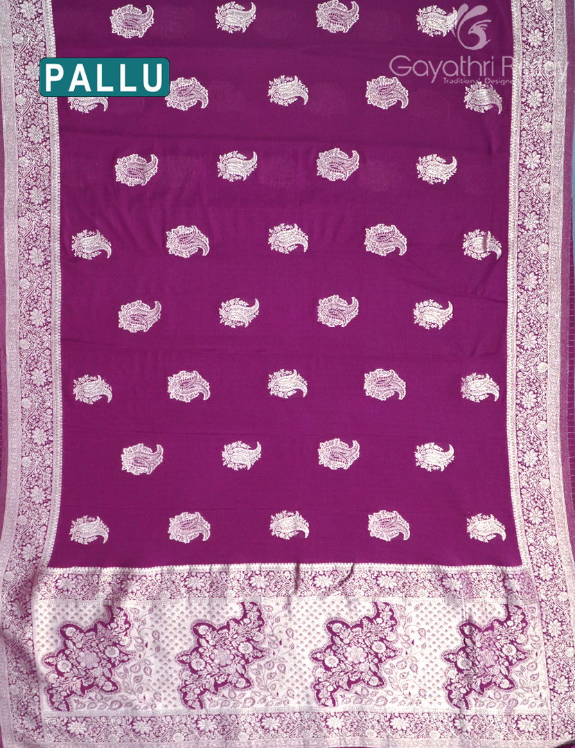 CHIFFON FANCY SAREE-PCF276