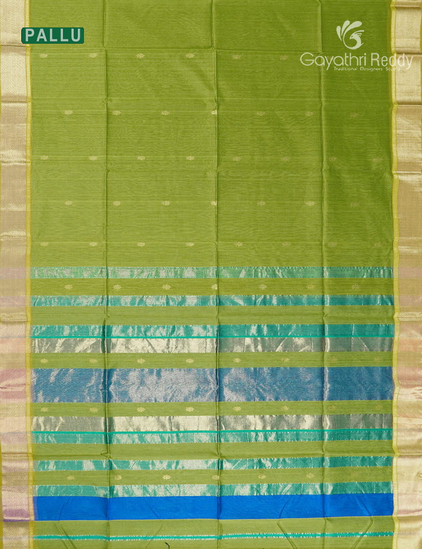 PURE CHANDERI BUTTA SAREES -CPS1209