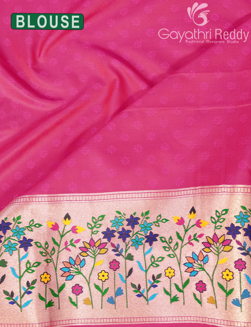 SEMI PAITHANI SAREE-SPS47