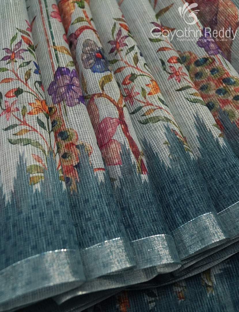 SUPER NET SAREE-SNS389