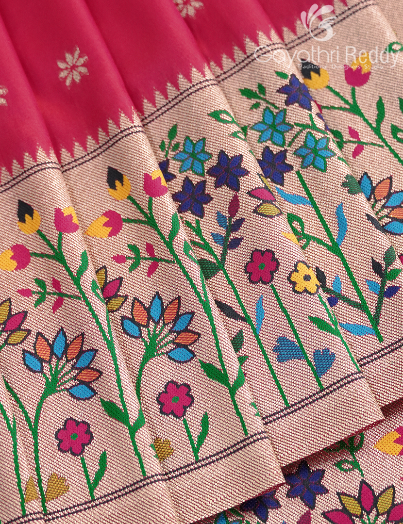 SEMI PAITHANI SAREE-SPS47