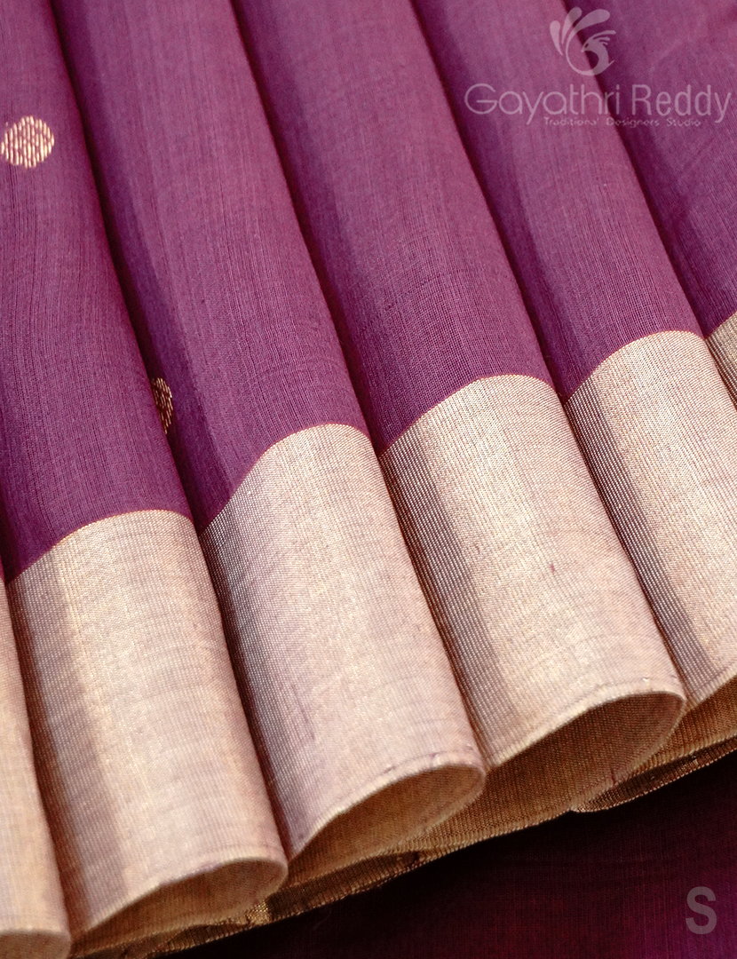 PURE CHANDERI SICO SAREE-PCS672