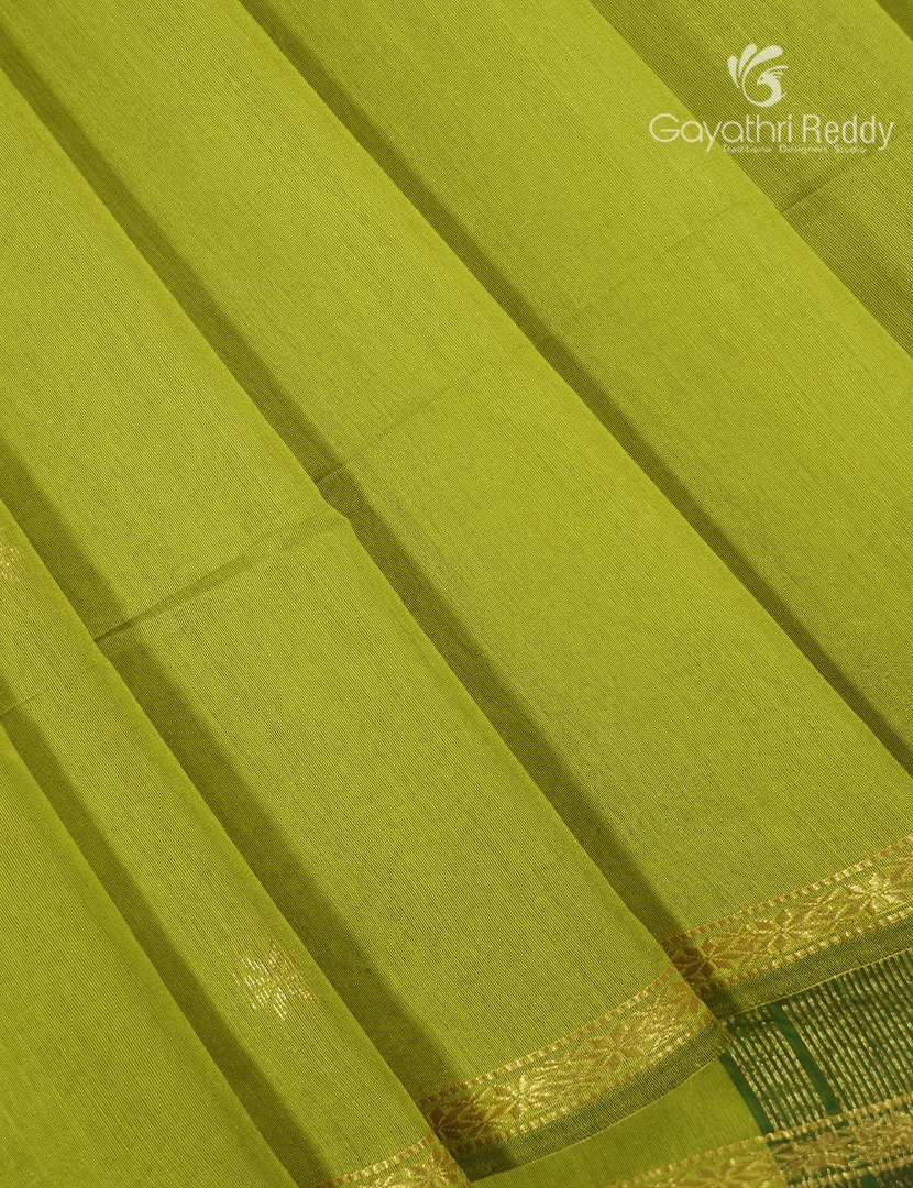 Sico Saree in Lime Green and Green