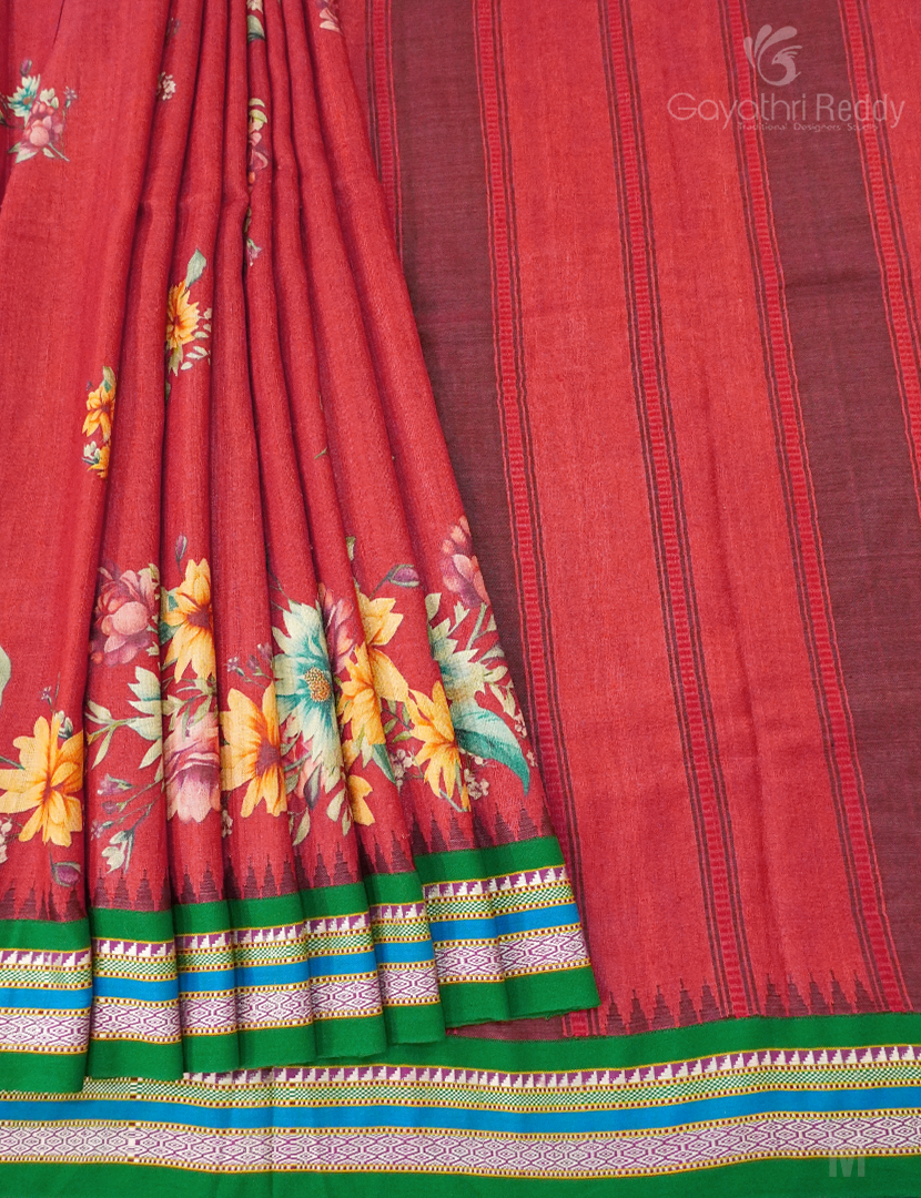 PURE VIDHARBHA TUSSAR SILK-PVT40
