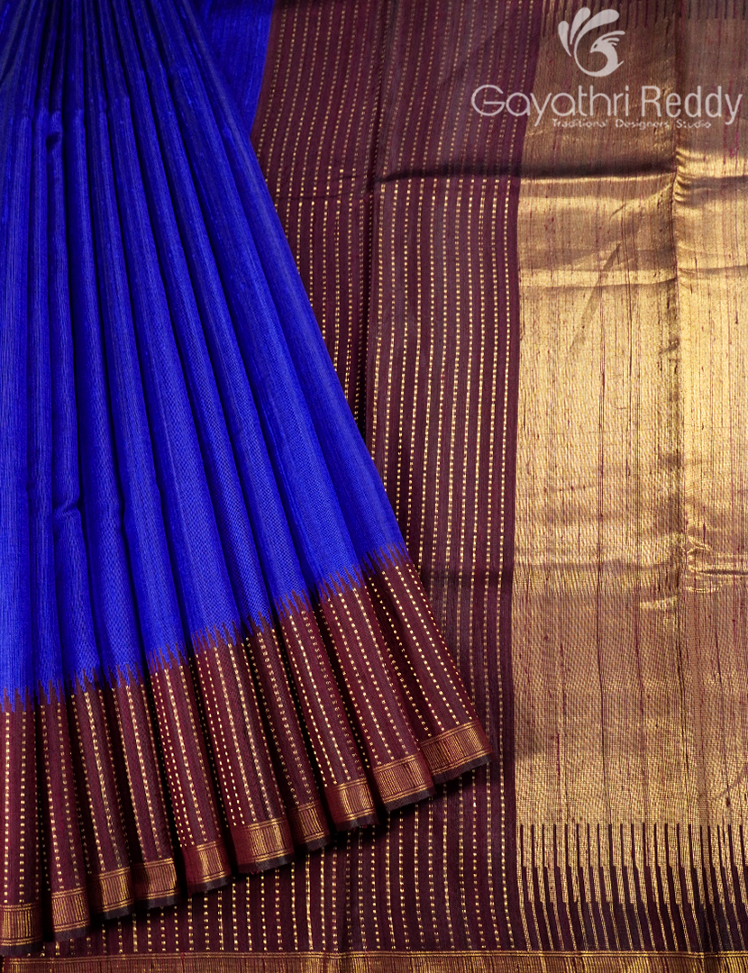 PURE KHADI PATTU SAREE-KHP1421