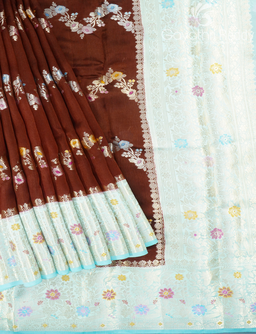 MANGO SILK SAREE -PRM992