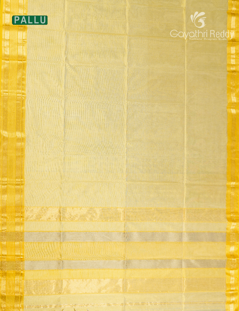 PURE CHANDERI MEDIUM BORDER SAREES -CPS1210