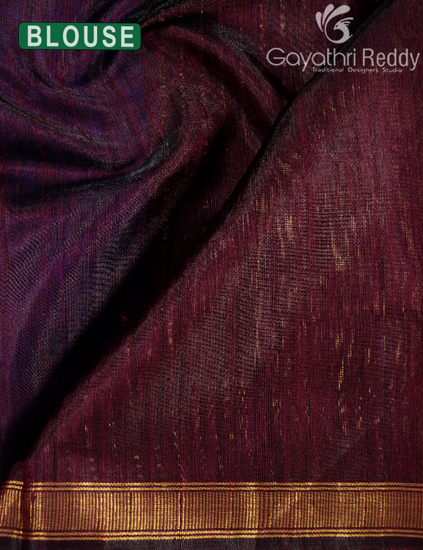 PURE KHADI PATTU SAREE-KHP1421