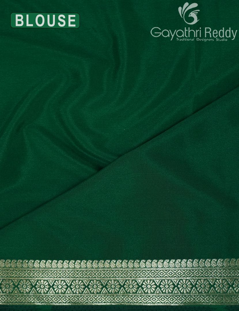 SEMI MYSORE CREPE SAREE-SMC341