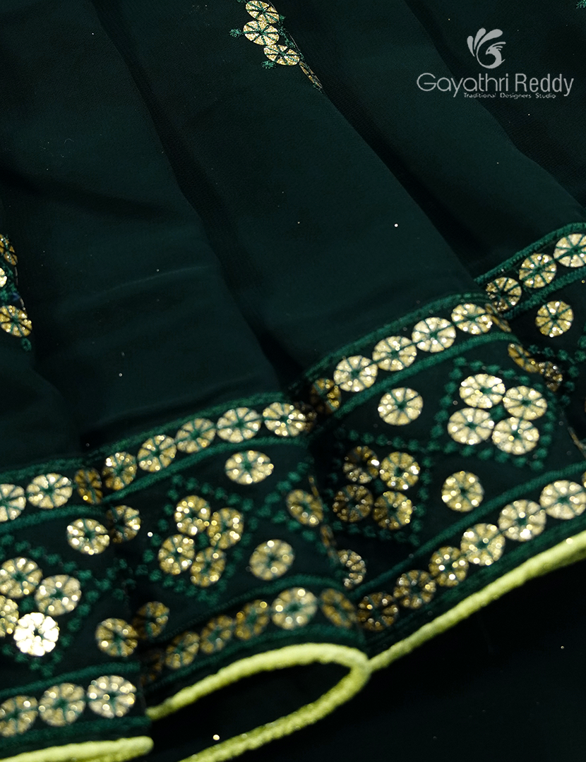 FANCY SAREE WITH READY-MADE-BLOUSE -FO1053