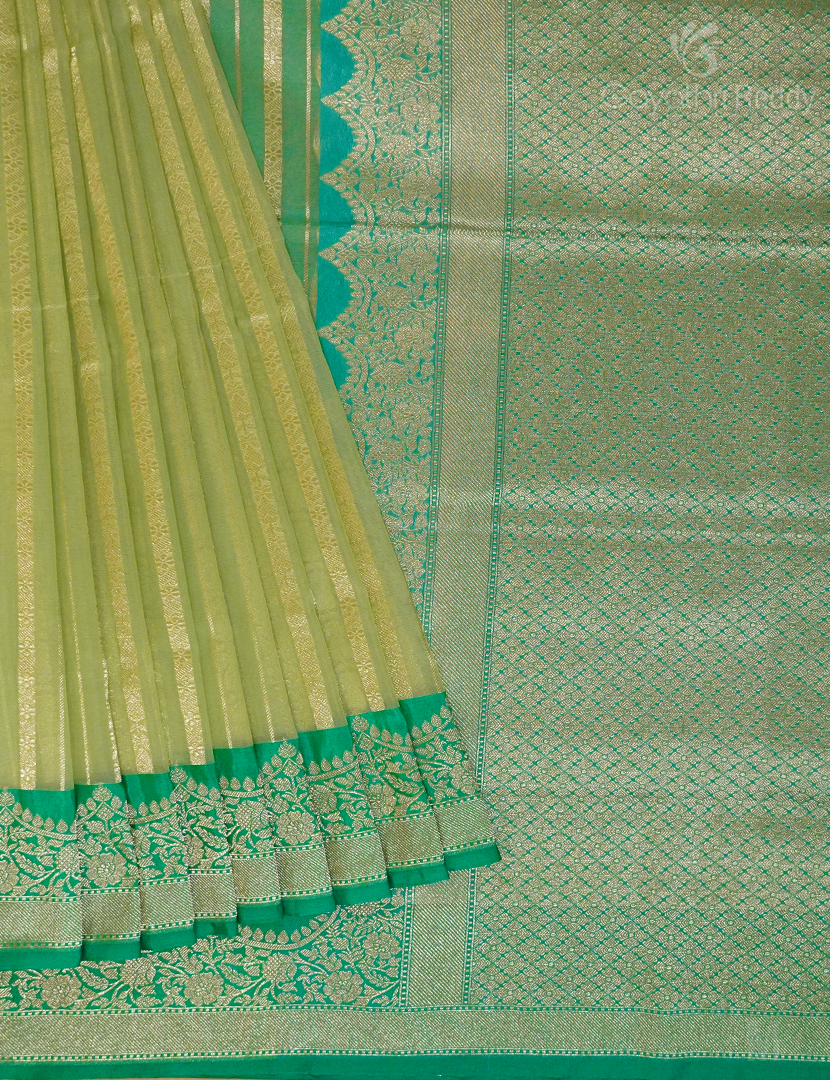BANARAS ORGANZA SAREES -BOS4