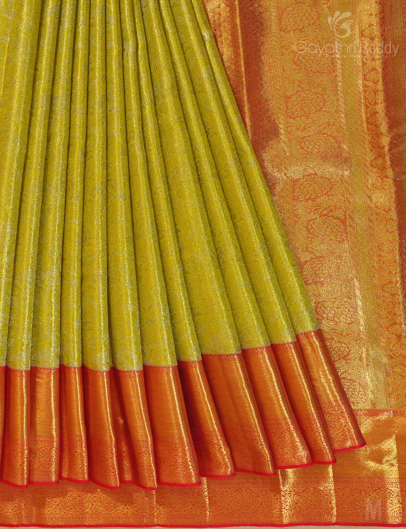 PURE KANCHI TISSUE PATTU-KP7274