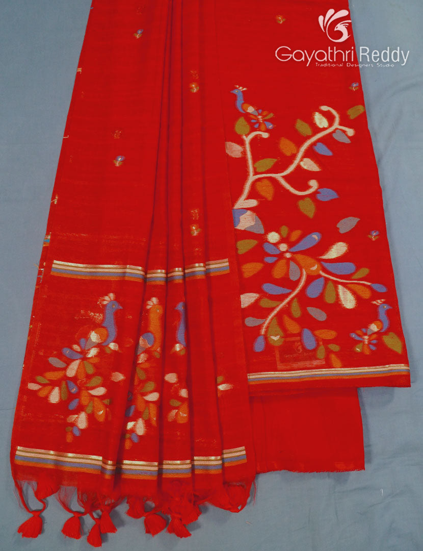 JAMDANI DRESS MATERIAL(3PC)-JDM16
