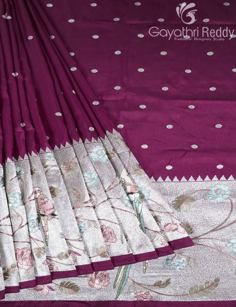 DUPION SILK SAREE-DSS33