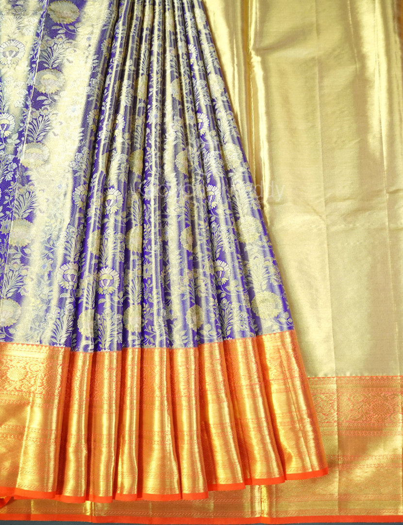PURE KANCHI PATTU PAVADA(FREE SIZE)-KPL780