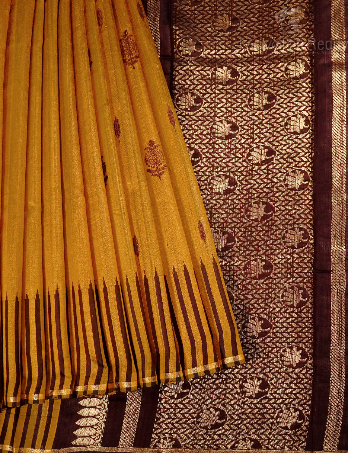 PURE KHADI PATTU SAREE-KHP1304