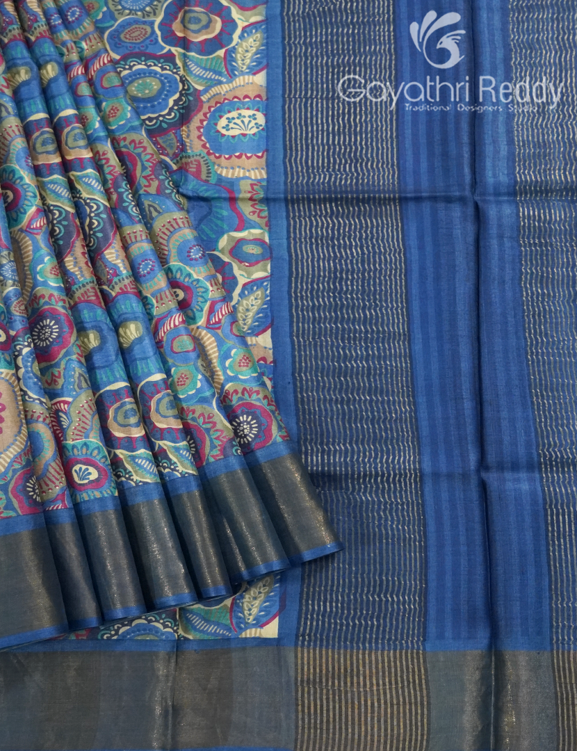 PURE DESI TUSSAR SILK SAREE-TS1571