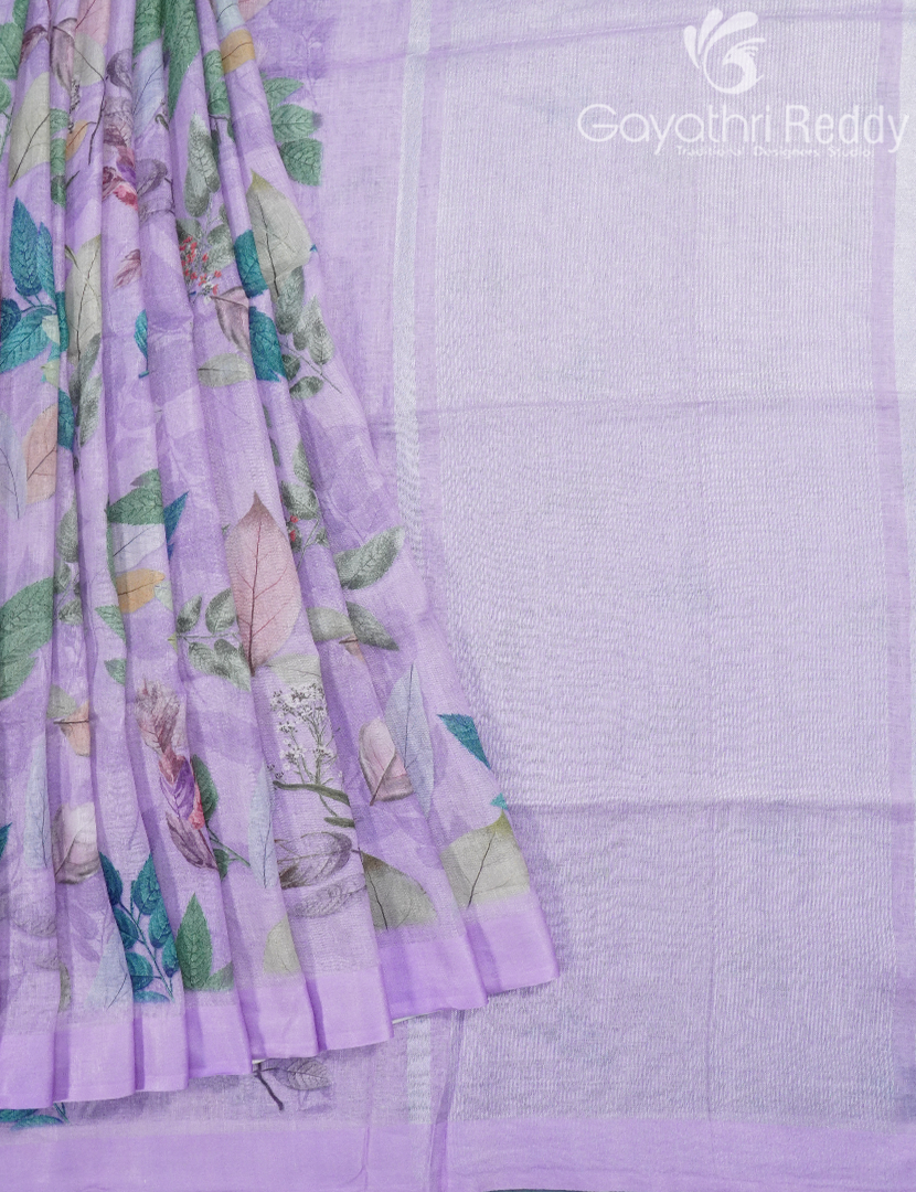 PURE LINEN SAREE-L1430