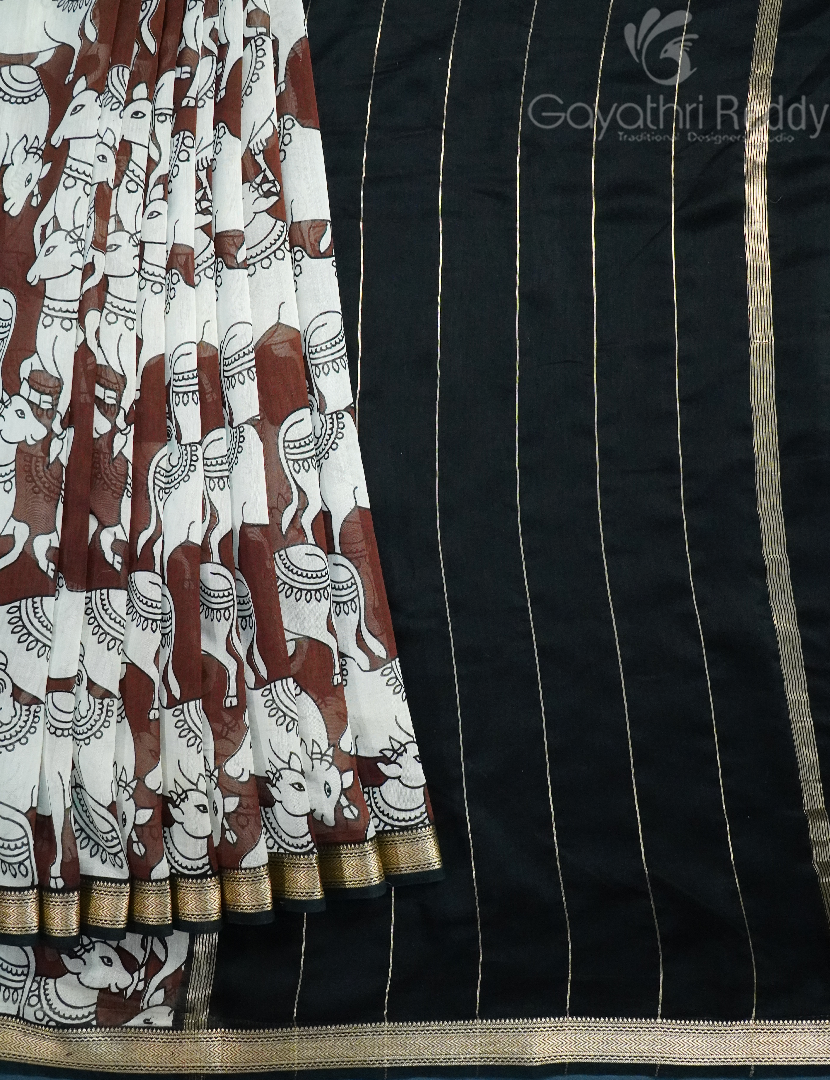 PURE CHANDERI PRINTED-CHS238