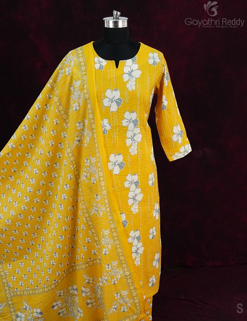 READYMADE DRESS SET(3PC)-KDS1202