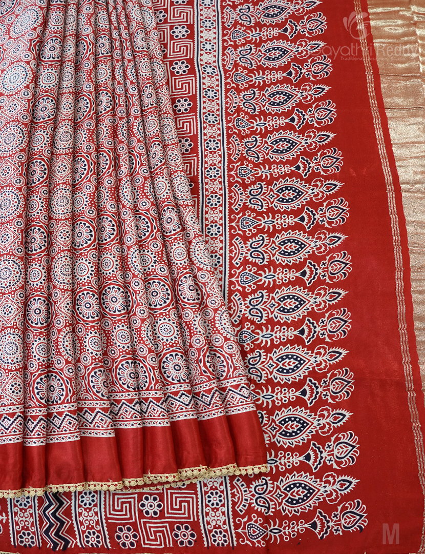 PURE MODAL SILK AJRAKH PRINTED-PMS57
