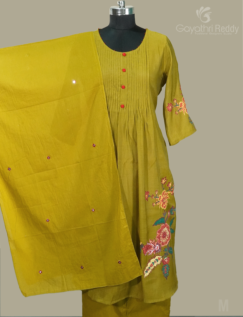 READYMADE DRESS SET(3PC)-KDS938