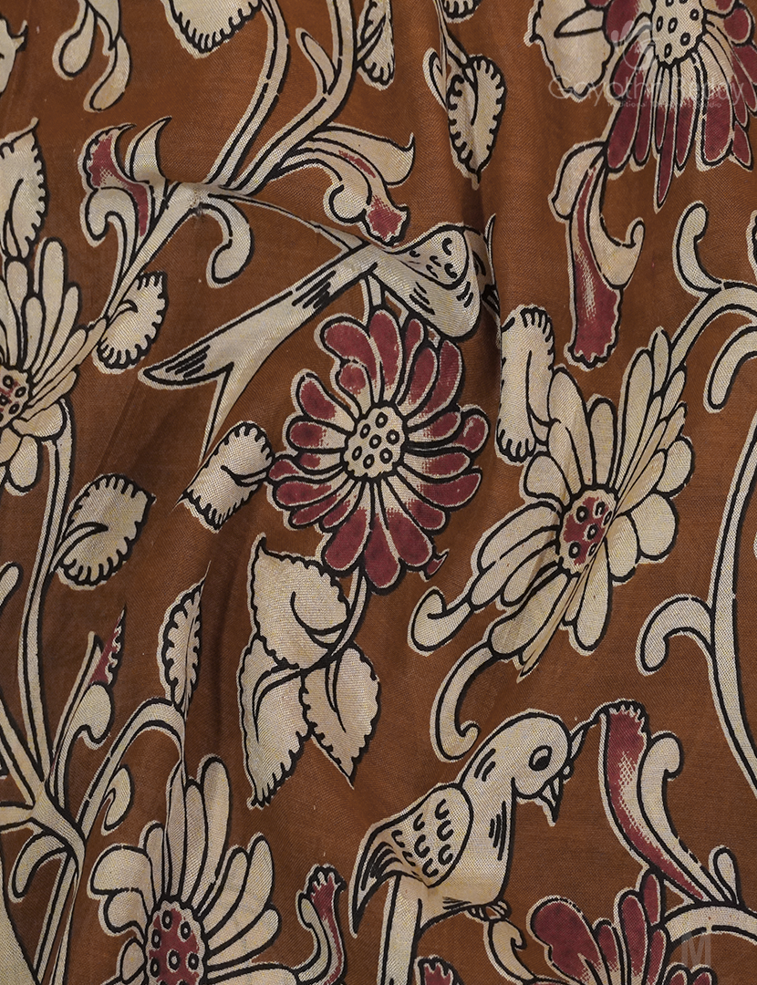PURE KALAMKARI SILK-KKS26