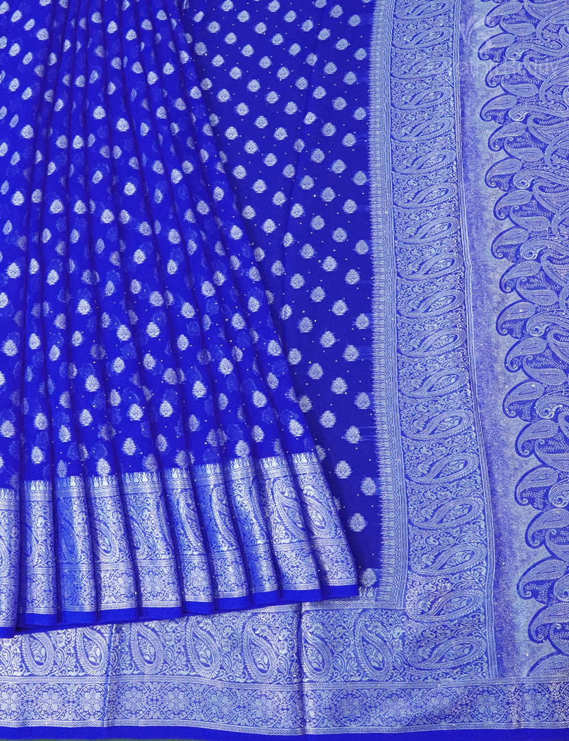 SEMI BANARAS GEORGETTE-SBG122