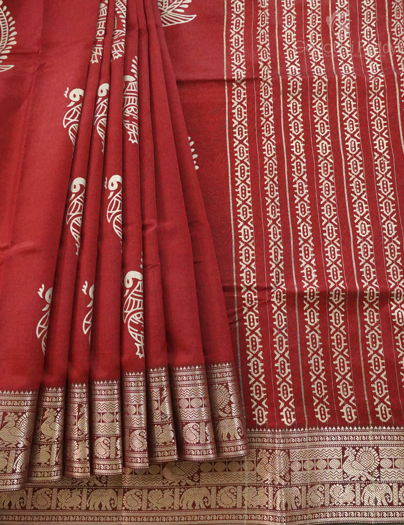 MANGALGIRI PATTU PRINTED-MGP1023