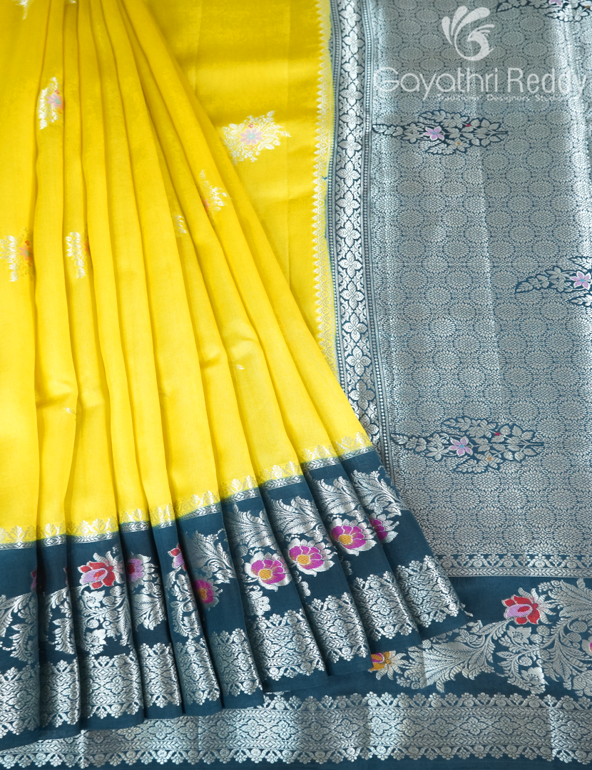 MANGO SILK SAREE -PRM962