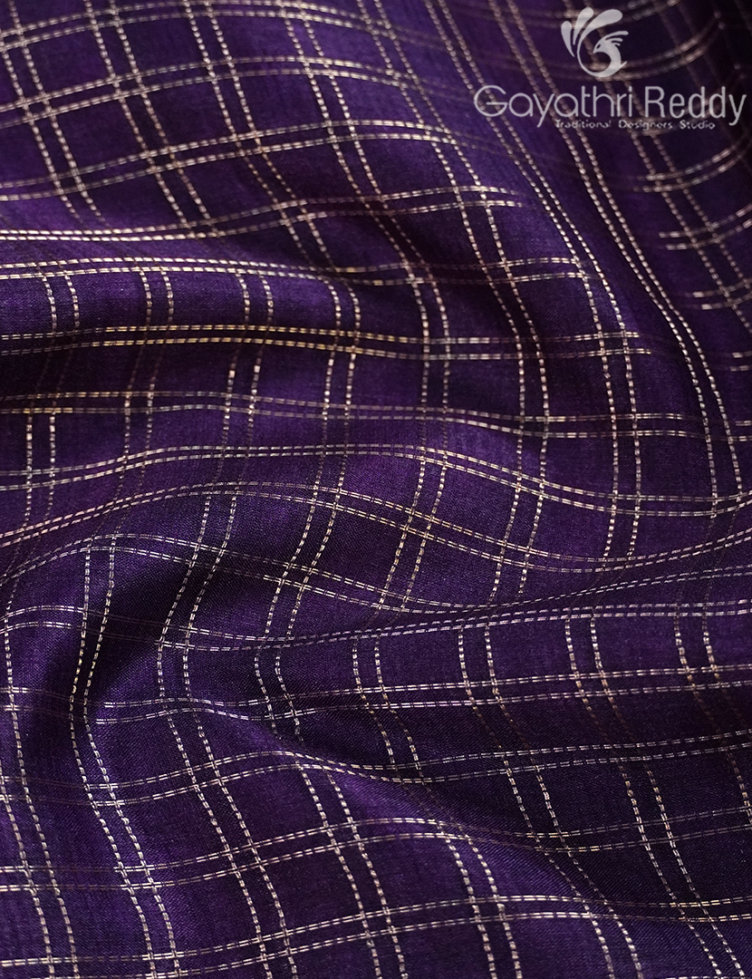KHADI SILK WORK SAREE-KSW34