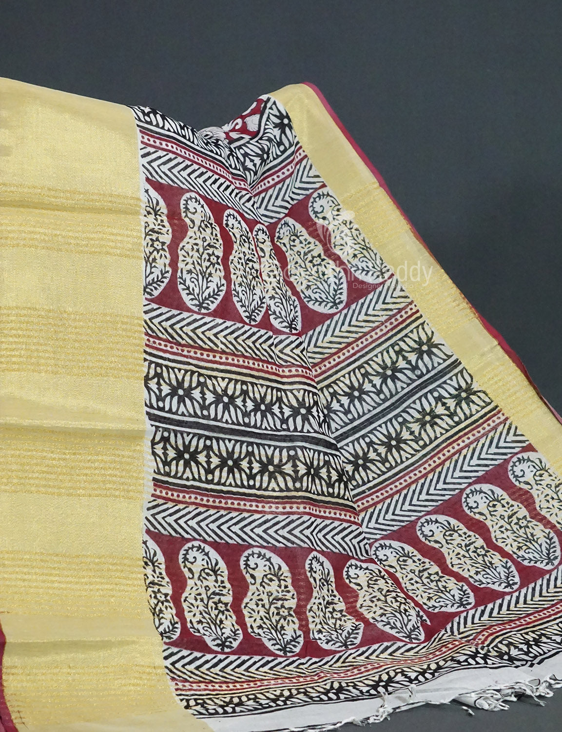 COTTON LINEN WITH PRINT-L1043