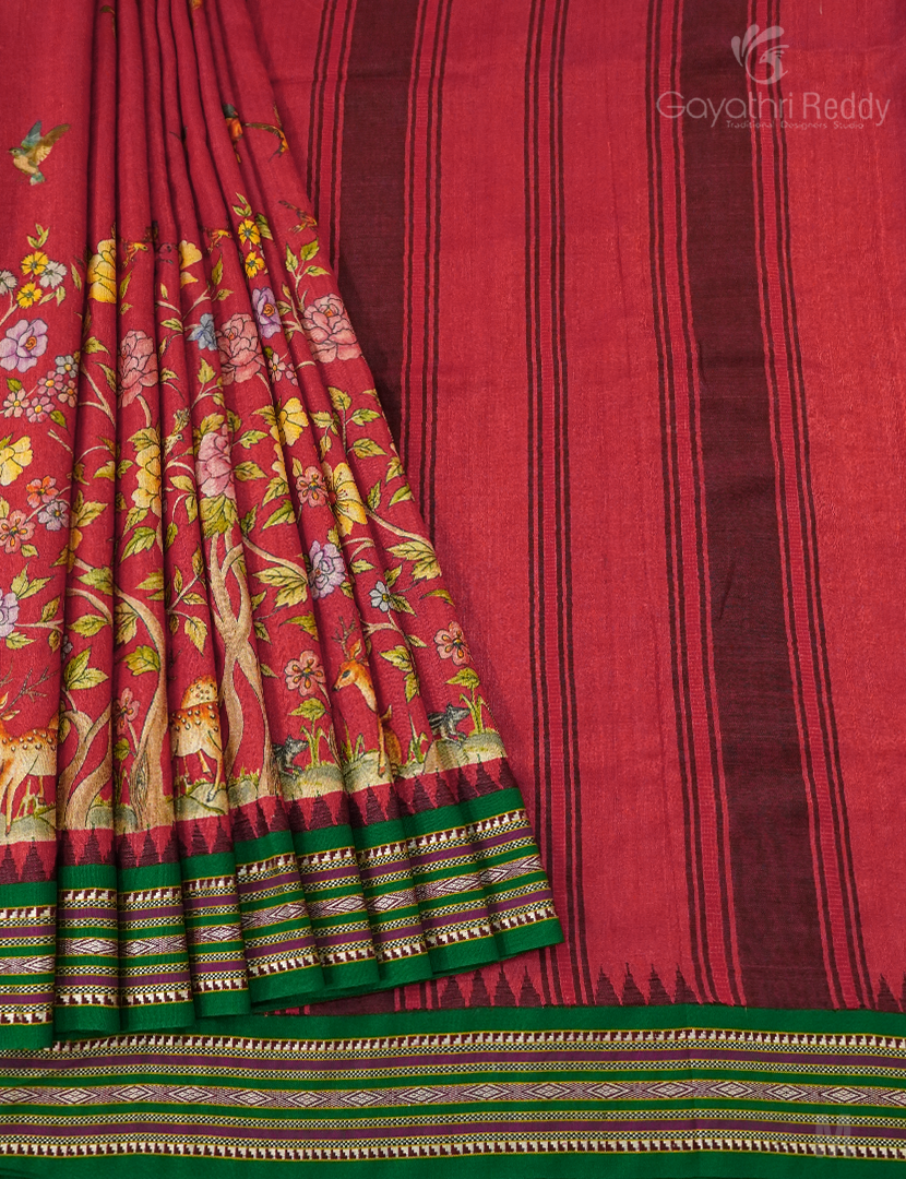 PURE VIDHARBHA TUSSAR SILK-PVT41