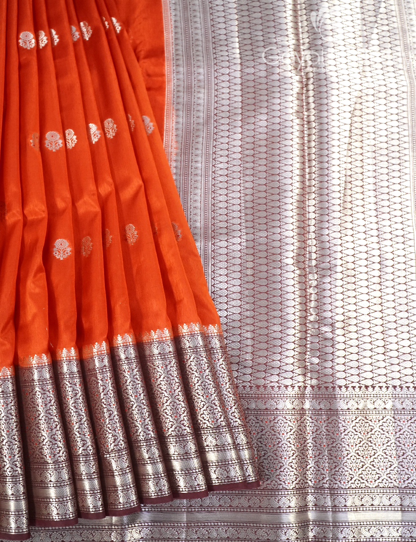 MANGO SILK SAREE -PRM1059