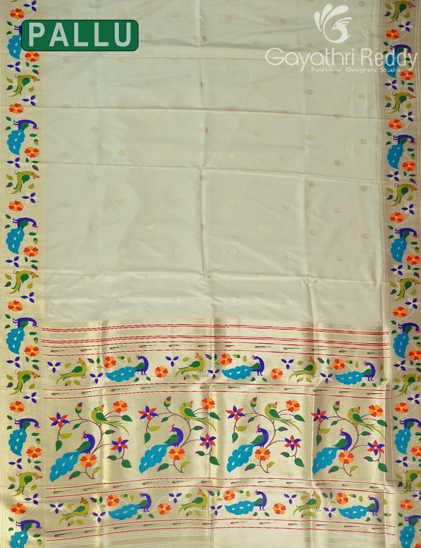 SEMI PAITHANI SAREE-SPS49
