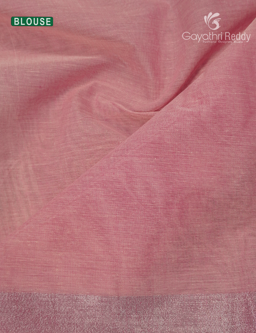 Pure Kanchi Cotton Printed Saree in Ivory