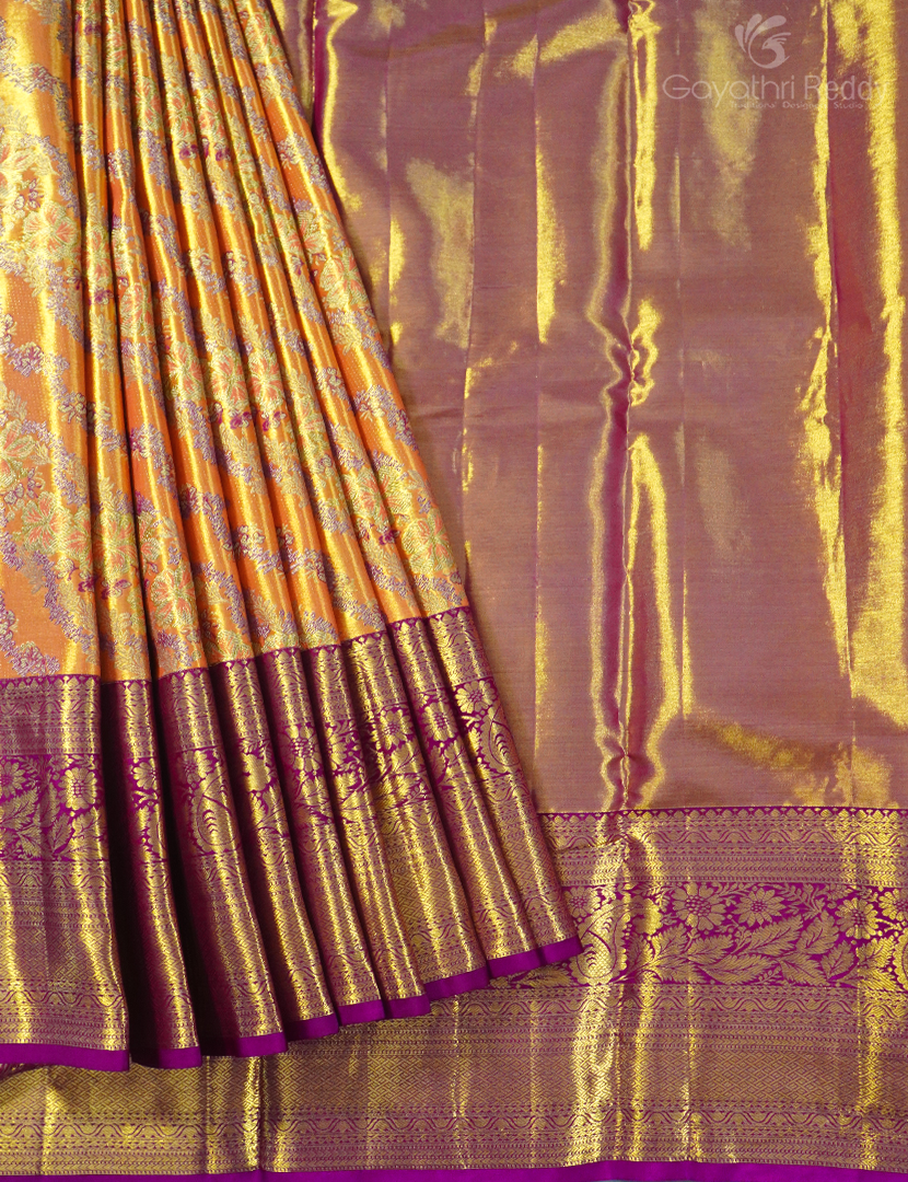 PURE KANCHI PATTU PAVADA(MEDIUM SIZE)-KPL833