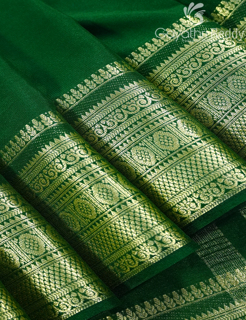 SEMI MYSORE CREPE SAREE-SMC391