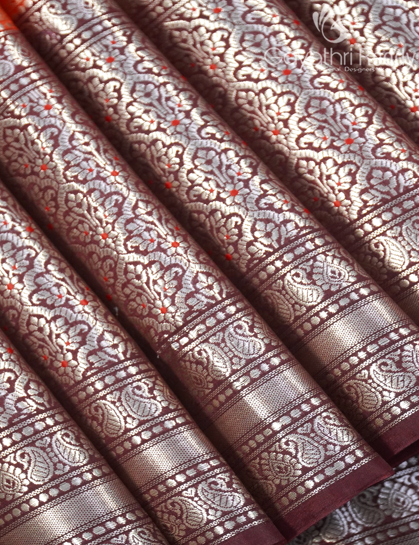 MANGO SILK SAREE -PRM1059