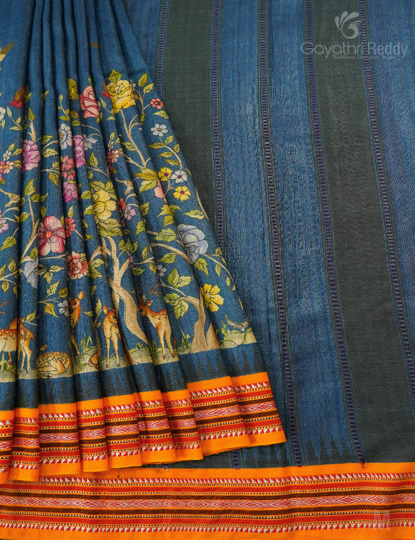 PURE VIDHARBHA TUSSAR SILK-PVT42