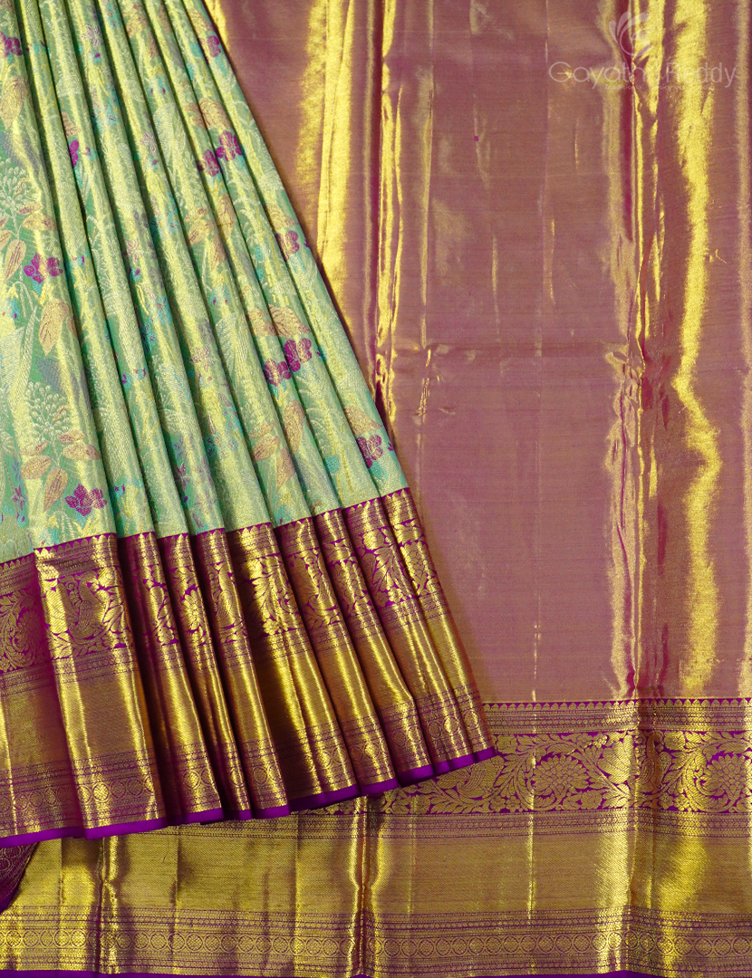 PURE KANCHI PATTU PAVADA(MEDIUM SIZE)-KPL834