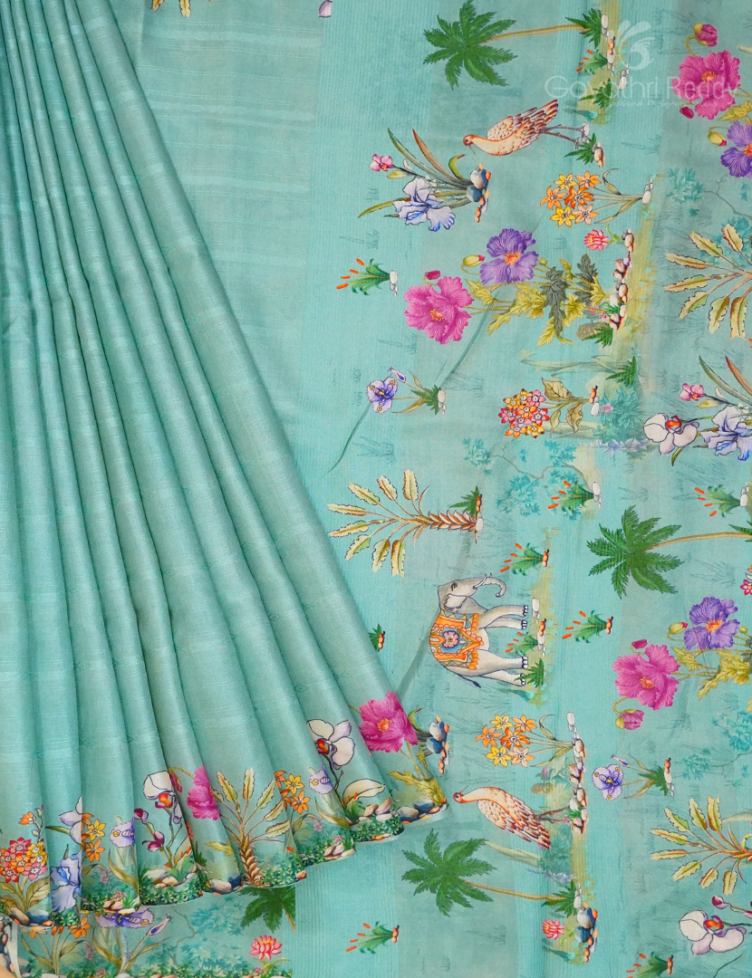 PURE TUSSAR SILK-TS1270