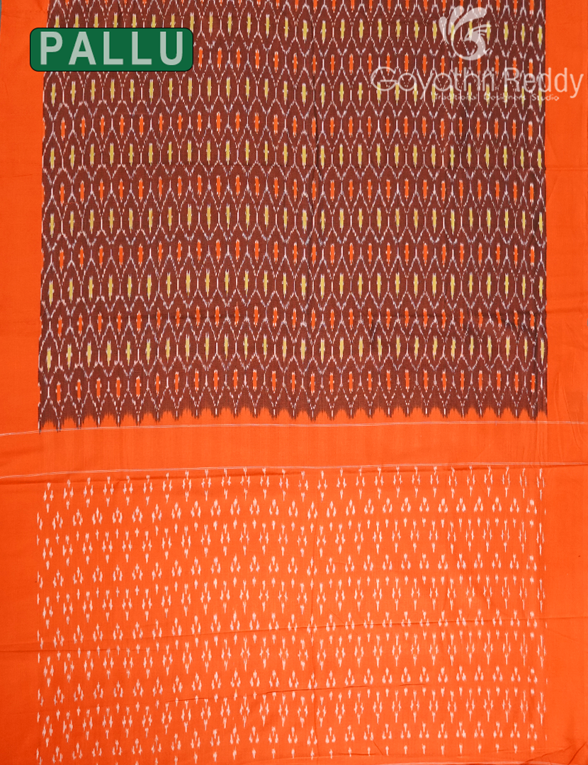 PURE IKKAT COTTON SAREE-IKC1079