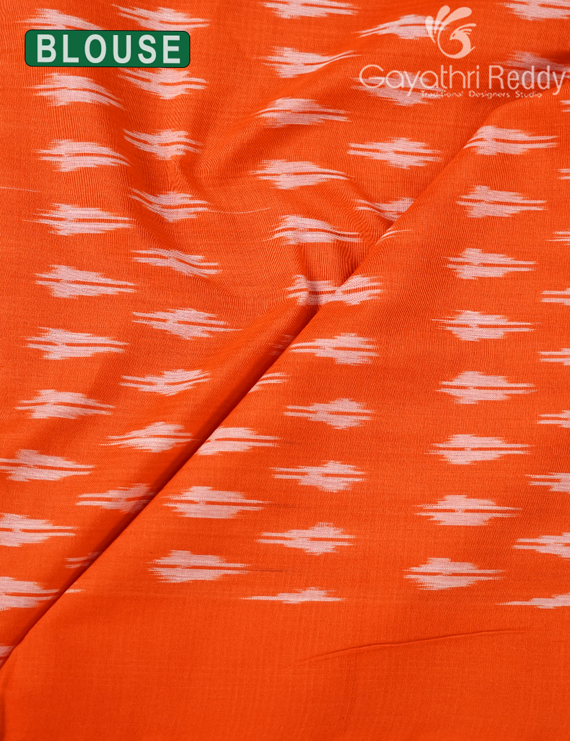 PURE IKKAT COTTON SAREE-IKC1079